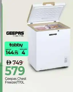 Mark & Save GEEPAS Freezer offer