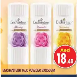 Baniyas Spike Hypermarket Enchanteur Talcum Powder offer