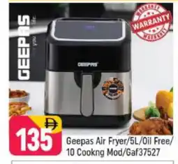 Shaklan GEEPAS Air Fryer offer