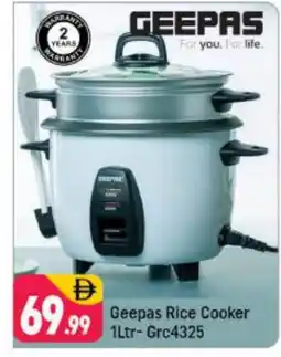 Shaklan GEEPAS Rice Cooker offer
