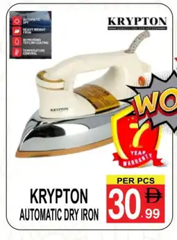 Gift Point KRYPTON Ironbox offer