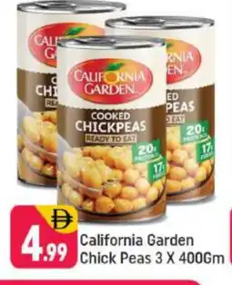 Shaklan CALIFORNIA GARDEN Chick Peas offer