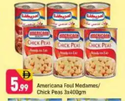 Shaklan AMERICANA Chick Peas offer