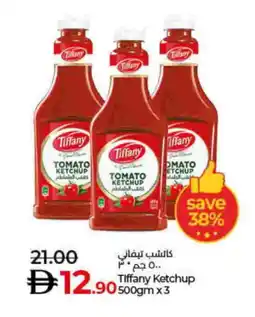 Lulu Hypermarket TIFFANY Tomato Ketchup offer