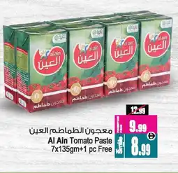 Ansar Gallery AL AIN Tomato Paste offer