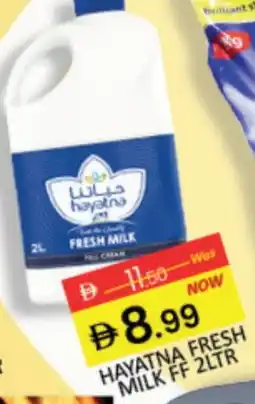 Mango Hypermarket LLC HAYATNA Fresh Milk offer