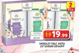 Grand Hyper Market YARDLEY Talcum Powder offer