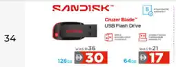 Lulu Hypermarket SANDISK Flash Drive offer