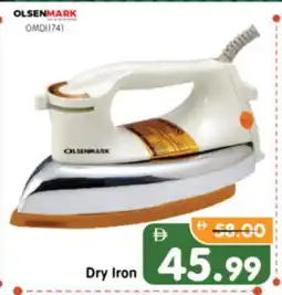 Al Madina Hypermarket OLSENMARK Ironbox offer
