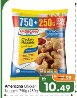 Al Madina Hypermarket AMERICANA Chicken Nuggets offer