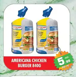 Night to Night Hypermarket AMERICANA Chicken Burger offer
