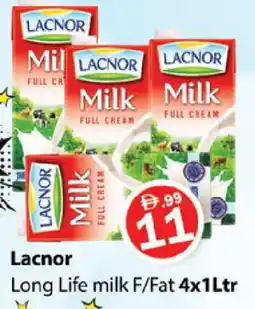 Zain Hypermarket LACNOR Full Cream Milk offer