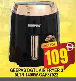 Al Madina GEEPAS Air Fryer offer