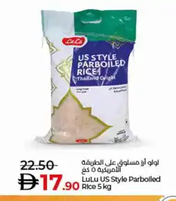 Lulu Hypermarket LULU Parboiled Rice offer