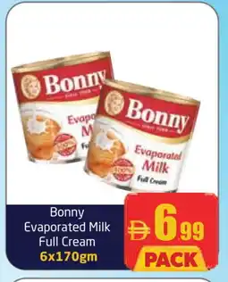 Delta Centre BONNY Evaporated Milk offer