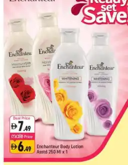 Shaklan Enchanteur Body Lotion & Cream offer
