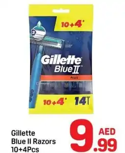 Day To Day Gillette Blue II Razors offer
