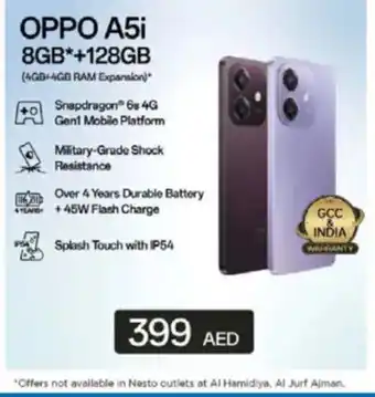 Nesto OPPO A5i offer