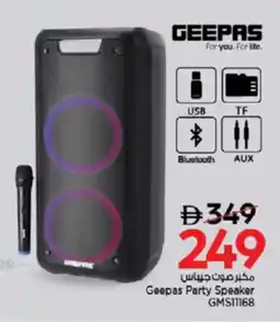 Nesto Geepas Party Speaker GMS11168 offer