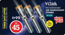 Nesto Vltava Rechargeable Led Searchlight Combo VF1532 offer