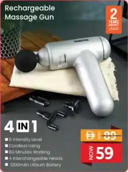 Nesto Rechargeable Massage Gun offer