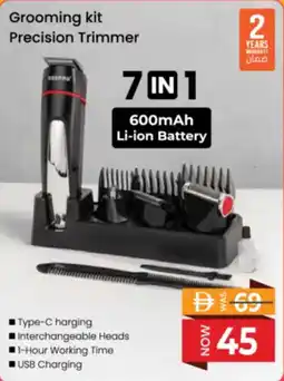 Nesto Grooming kit Precision Trimmer 7-in-1 offer