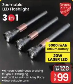 Nesto Krypton Zoomable LED Flashlight offer