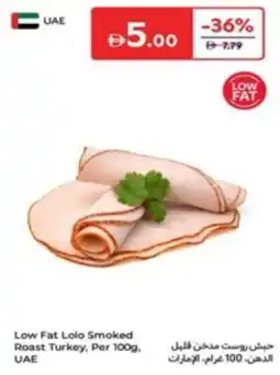 Carrefour Low Fat Lolo Smoked Roast Turkey offer