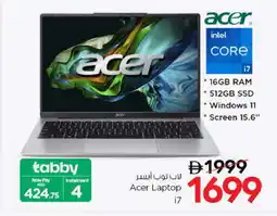 Nesto ACER Laptop offer