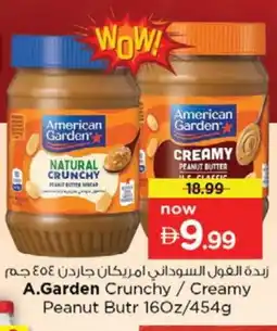 Nesto AMERICAN GARDEN Peanut Butter offer