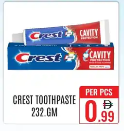 Day Star Department Store CREST Toothpaste offer