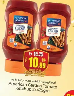 Kenz Hypermarket AMERICAN GARDEN Tomato Ketchup offer