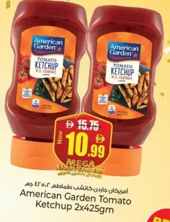 Kenz Hypermarket AMERICAN GARDEN Tomato Ketchup offer