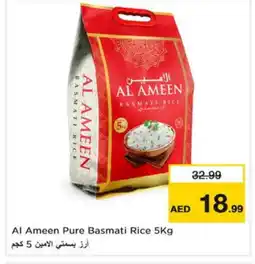 Nesto AL AMEEN Basmati / Biryani Rice offer