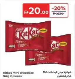 Carrefour Kitkat mini chocolate offer
