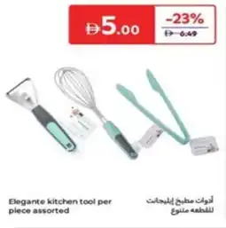 Carrefour Elegante kitchen tool per piece assorted offer