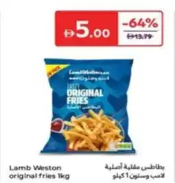 Carrefour Lamb Weston original fries offer