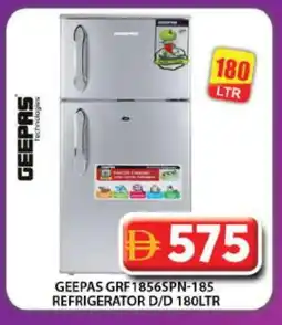 Grand Hyper Market GEEPAS Refrigerator offer