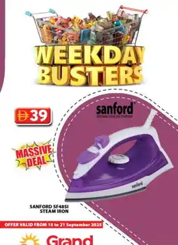 Grand Hyper Market SANFORD Ironbox offer