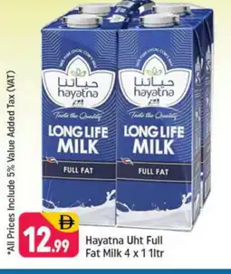 Shaklan HAYATNA Long Life / UHT Milk offer