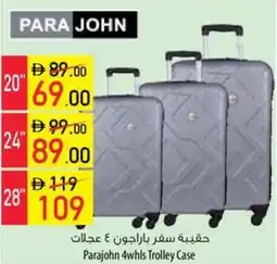 Safeer Market Parajohn 4whls Trolley Case offer