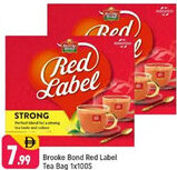 Shaklan Brooke Bond Red Label Tea Bag offer