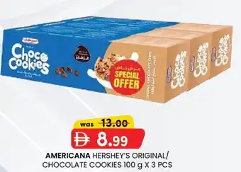 KM Trading Americana hershey's original/ chocolate cookies offer