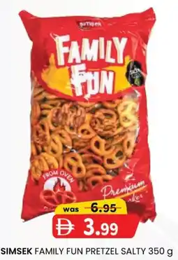 KM Trading Simsek family fun pretzel salty offer