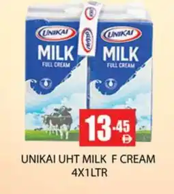 Zain Hypermarket UNIKAI Long Life / UHT Milk offer