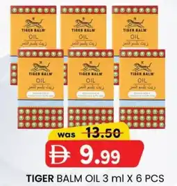 KM Trading Tiger balm oil offer
