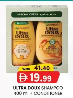 KM Trading Ultra doux shampoo + conditioner offer