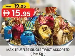 KM Trading Max truffles single twist assorted offer