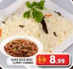 Grand Hyper Market Ghee rice beef curry combo offer