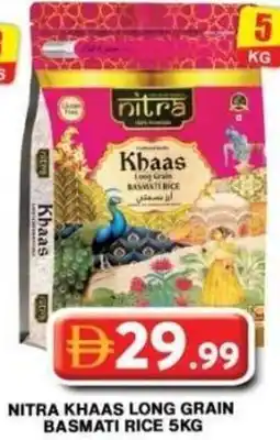 Grand Hyper Market Nitra khaas long grain basmati rice offer